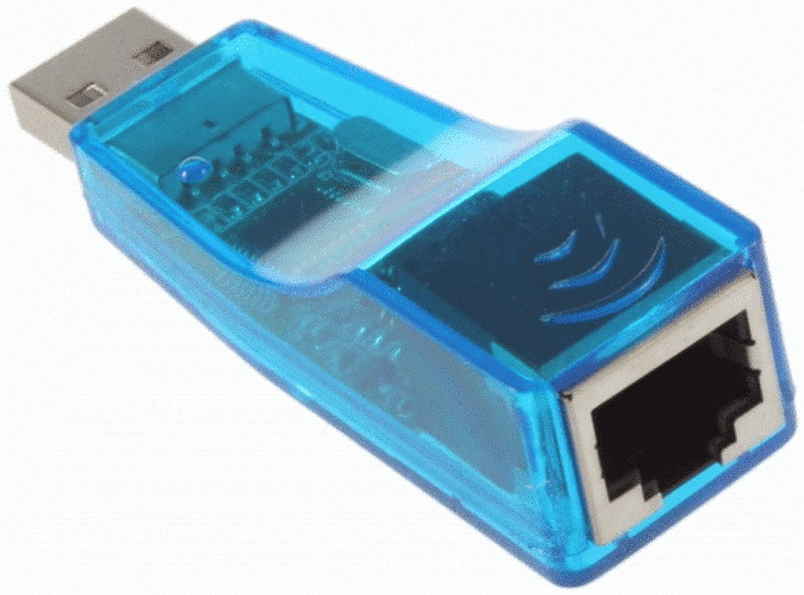 USB Network Adapter USB To Ethernet RJ45 10/100 Mbps Internet Adapter CD
