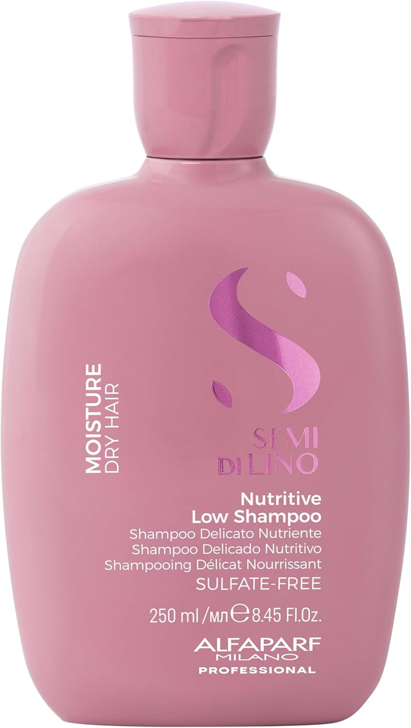 Alfaparf Milano Semi Di Lino Moisture Nutritive Low Shampoo, 250 Ml