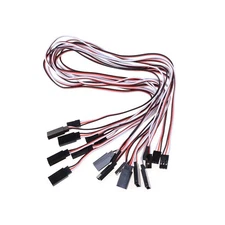 10pcs 50cm Length Male to Female Servo Extension Lead Wire Cable for RC ljJ Wzd