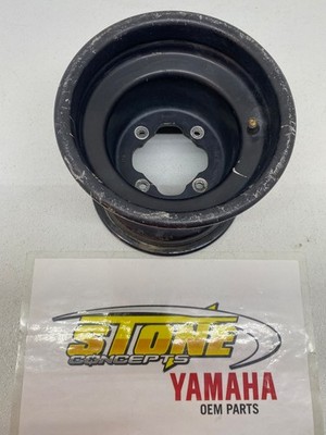 9'' OEM STOCK BLACK REAR 9'' WHEEL 9X8 4/115 YAMAHA YFZ450 BANSHEE YFZ450R WARRIOR