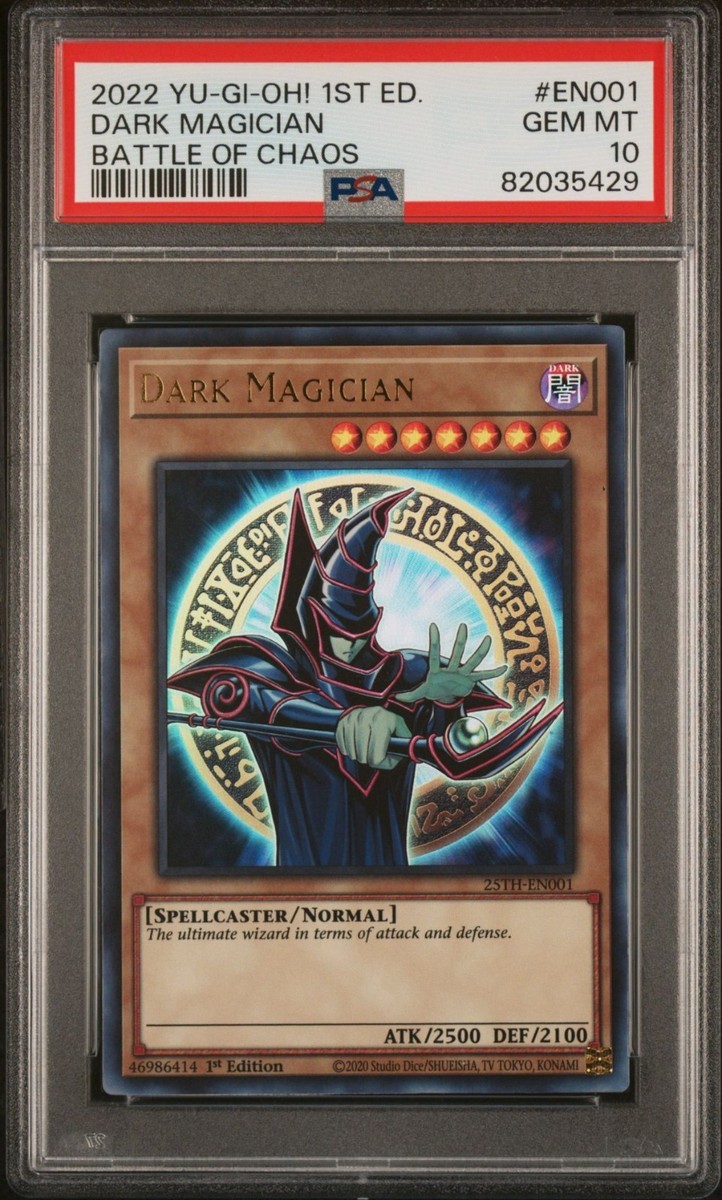 Yugioh - Dark Magician 25TH-EN001 1st Ultra Rare Battle of Chaos