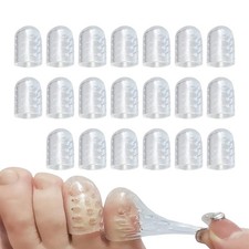 Silicone Toe Caps Anti-Friction Breathable Protector Prevents Blisters