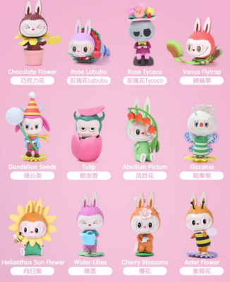 Authentic The Monsters Flower Elves Series Blind Box Figure Toy