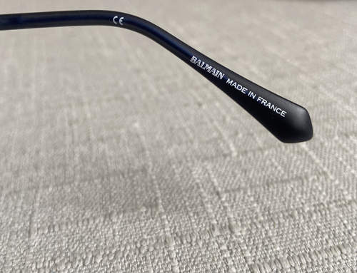 NEW Balmain Unisex 56mm Upper Brow Bar Sunglasses Blue - Picture 17 of 17