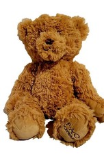 FAO Schwarz Brown Teddy Bear Plush Stuffed Animal 18 inches tall