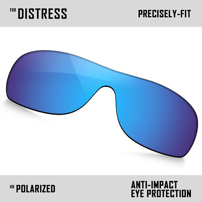 #ad Anti Scratch Polarized Replacement Lenses for Oakley Distress OO4073 Sunglasses $14.49