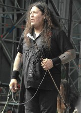 Chuck Billy "Testament" signed 8x12 inch photo autograph Chuck Billy "Testament" signed 8x12 inch photo autograph