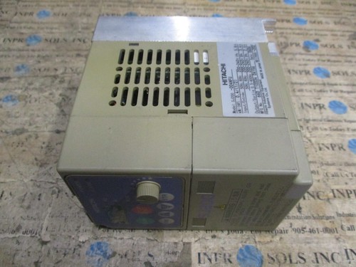 HITACHI SJ200-004NFU SJ200 Series AC Drive 0.4kW 0.5HP 200-240VAC 2.6A *Tested* - Picture 3 of 5