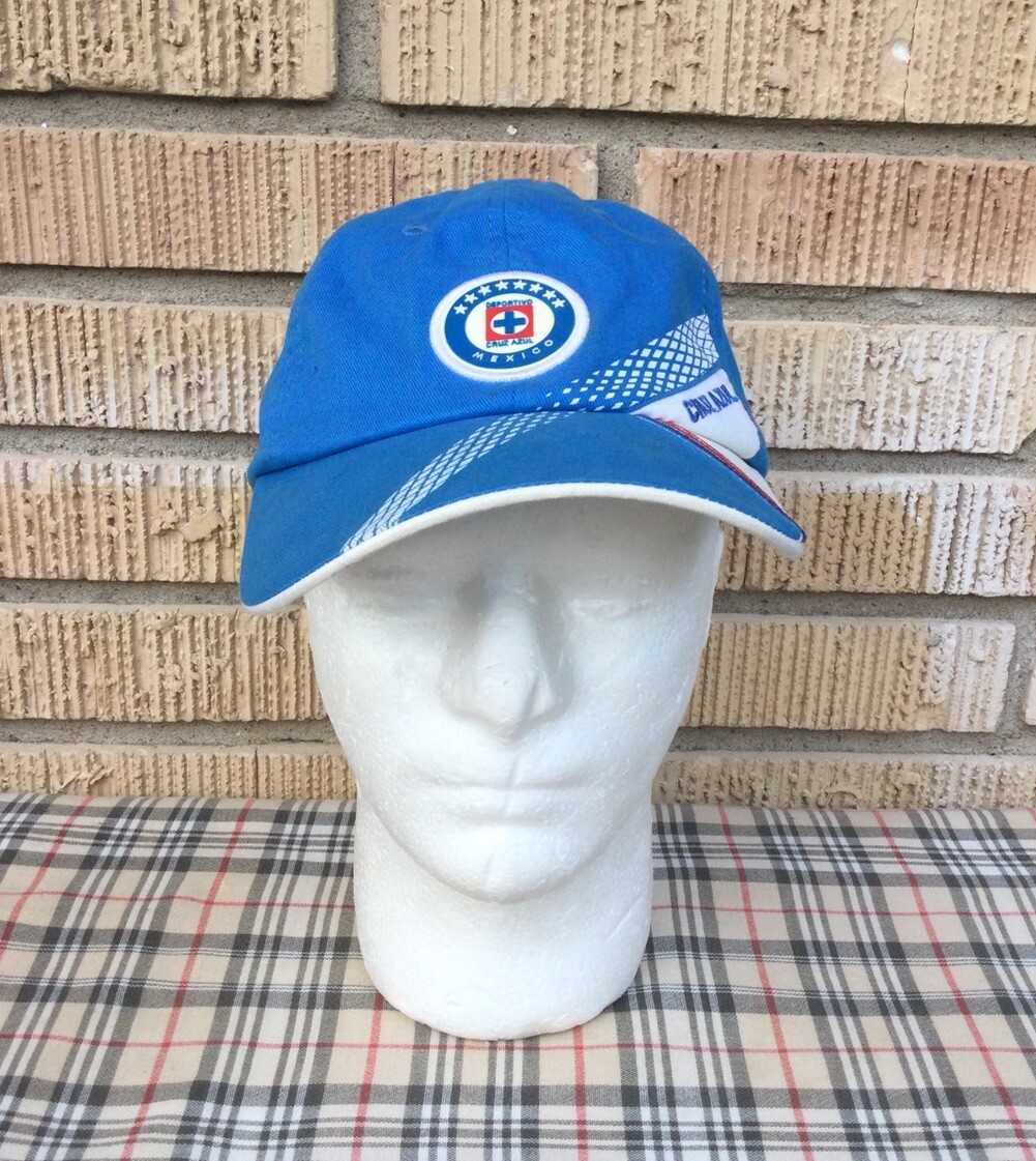 Cruz Azul Mexico Soccer Hat Cap Adjustable Strapback Gem