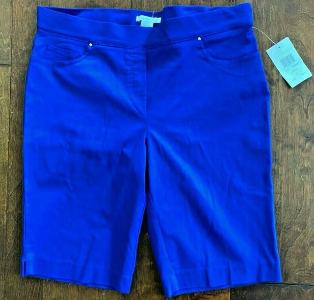 cobalt blue shorts women's