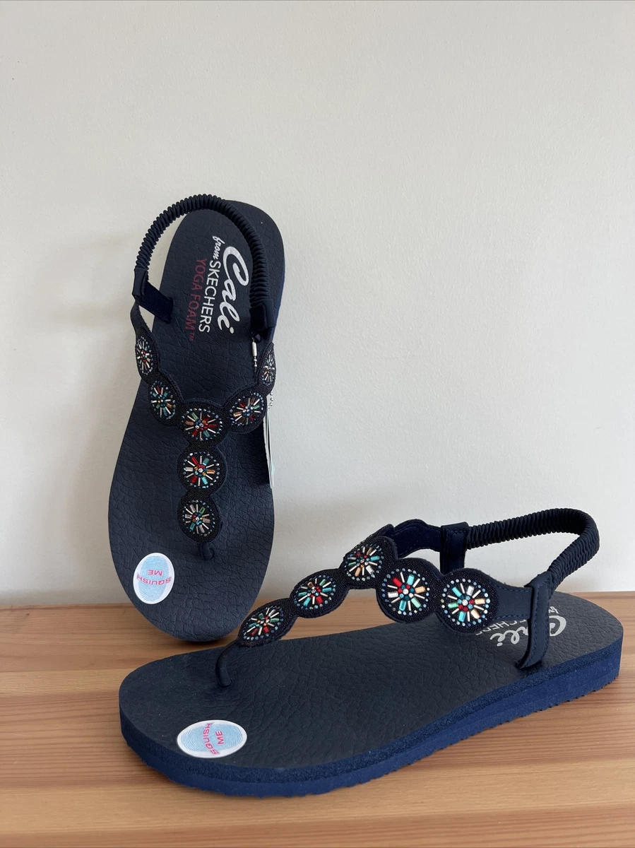 hoed teleurstellen Wennen aan SKECHERS Cali Meditation Thong Sweet Sparkle Sandals Size 10 Yoga Foam | eBay hoed teleurstellen Wennen aan SKECHERS Cali Meditation Thong Sweet Sparkle Sandals Size 10 Yoga Foam | eBay