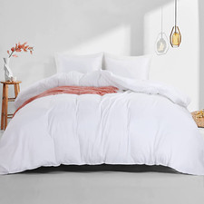 120X120 Oversized King Duvet Cover with Zipper Closure Super Soft and Breathable