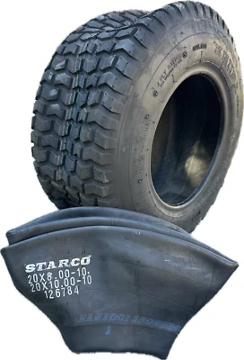 KENDA 20x8.00-10 Turf tyre, 20 8.00 10 inner tube , Lawn mower tyres, Ride on mower