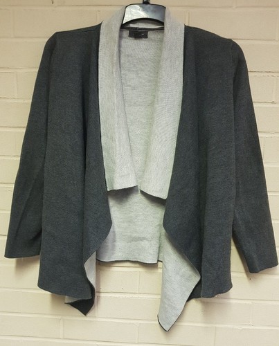 Long Sleeve Grey Cardigan Size 