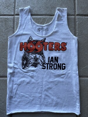 HOOTERS GIRL White Tank Top SMALL Hurricane Ian Limited Edition FLORIDA STRONG