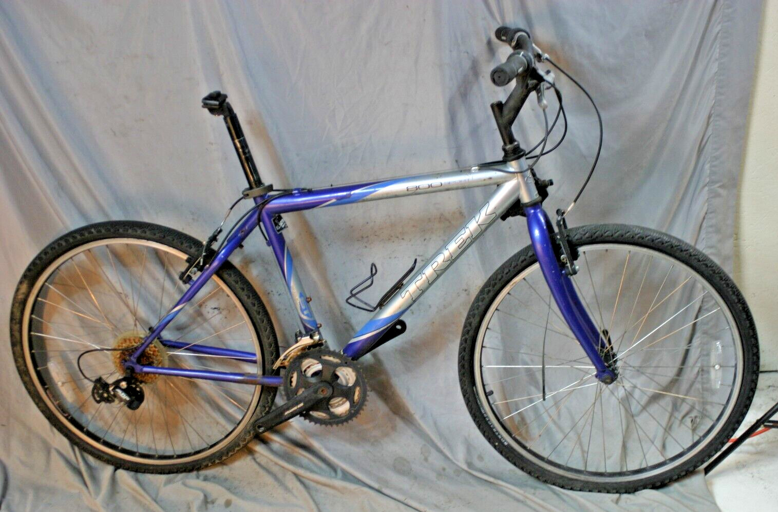 2007 Trek 800 Sport MTB Bike 18" Large Shimano SRAM Suntour Steel USA Shipper