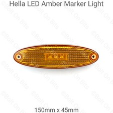 HELLA 12v LED Amber Side Marker Hymer S 820 Motorhome