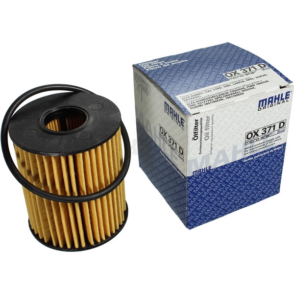 Original Mahle / Knecht ÖLfilter OX 371D ÖL Filter Oil-image