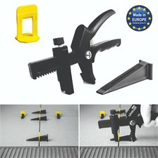 Levelize Tile Leveling System Set for Floor & Wall Tiles - (1/8", 1/16", 1/32")