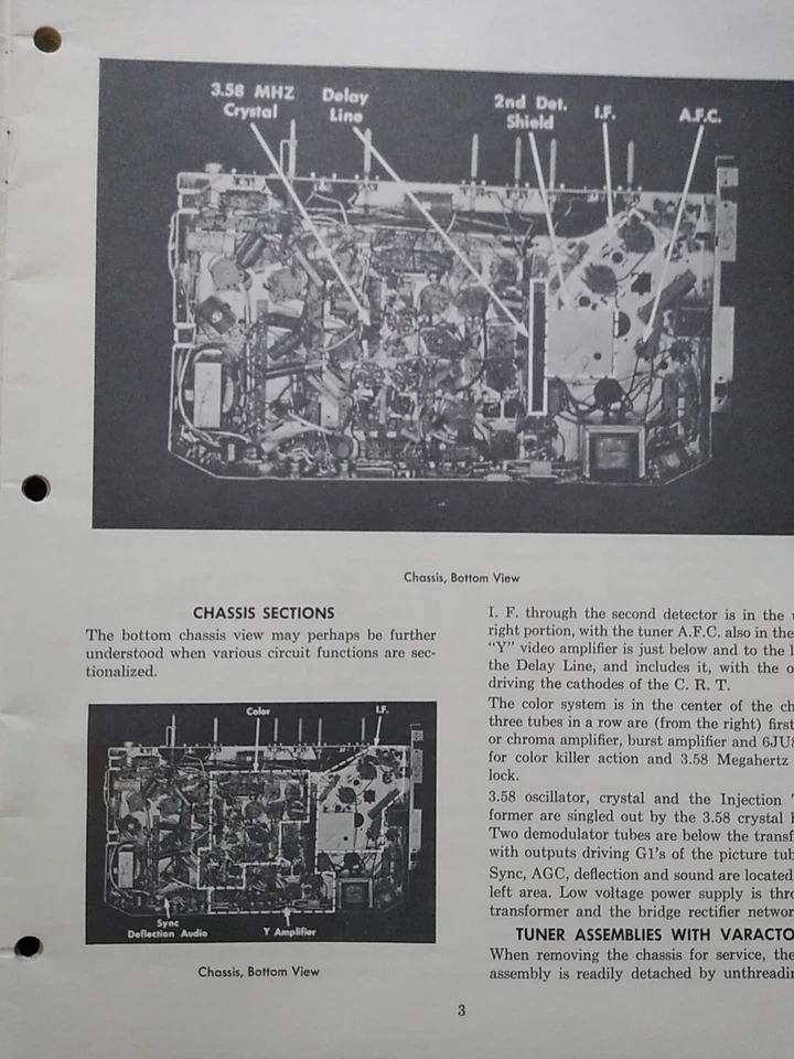 1967 Zenith C-4 Service Meeting Manual (20X1c36 And 20x1 C38). A58 - Image 3 of 4