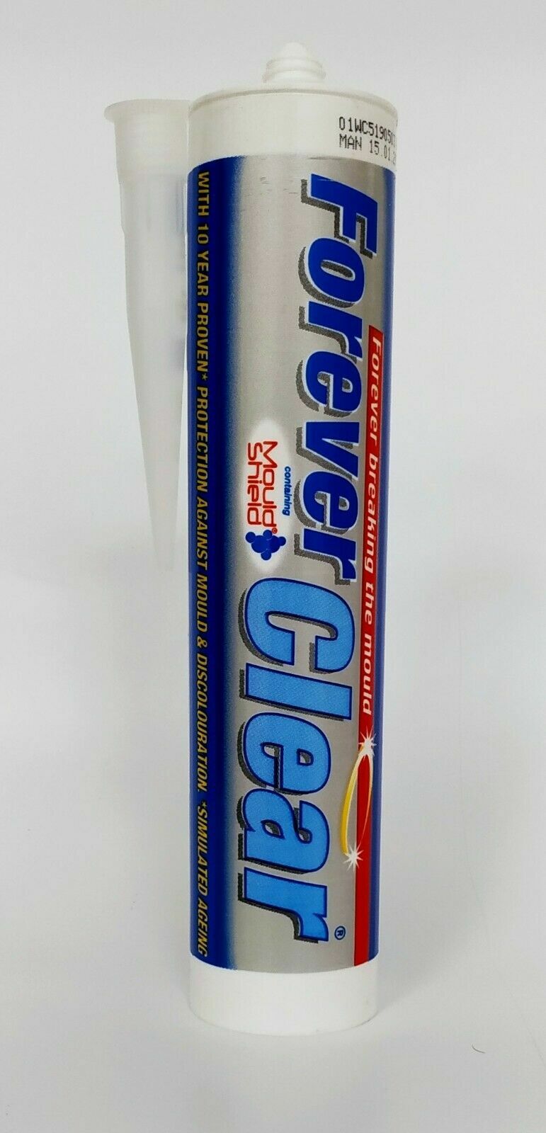 Everbuild Forever Clear Bathroom Silicone Sealant Anti Mould295ml eBay