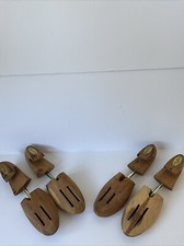 Vintage Lot Cedar Shoe Trees Size S And M Woodlore And Parisian
