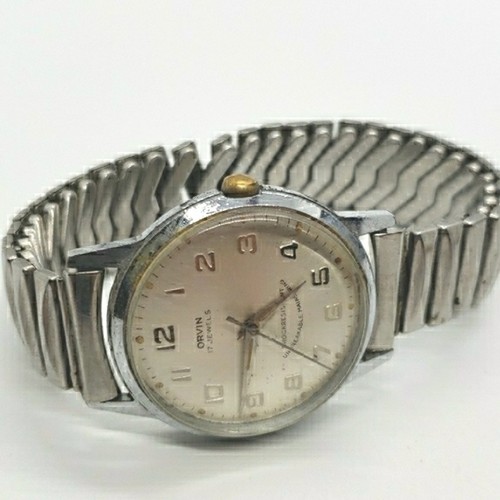 Orvin 17 Jewels Waterproof Men's Manual Watch - Picture 6 of 10