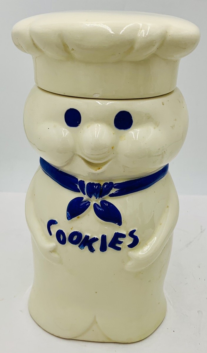 Vintage 1973 Pillsbury Doughboy Poppin' Fresh Ceramic Cookie