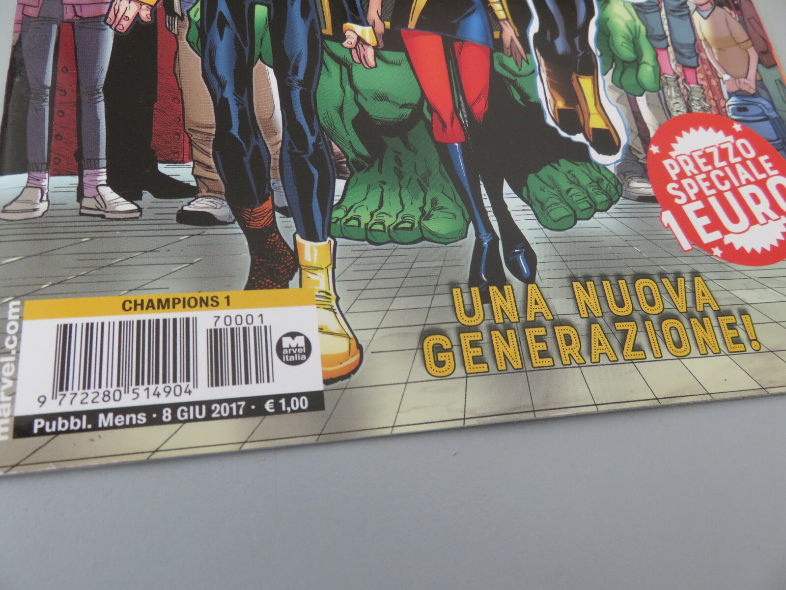 Thumbnail - Champions N°1 Eine Neue Generation - Panini Comics Marvel - Italy -