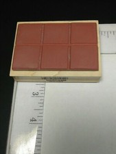 2000 Hero Arts Rubber Stamps Background 6 Large Solid G2048 New