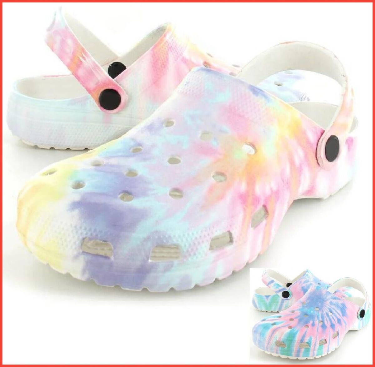 Work Clogs Beach Clogs Ladies Womens Sandals Shoes Breathable