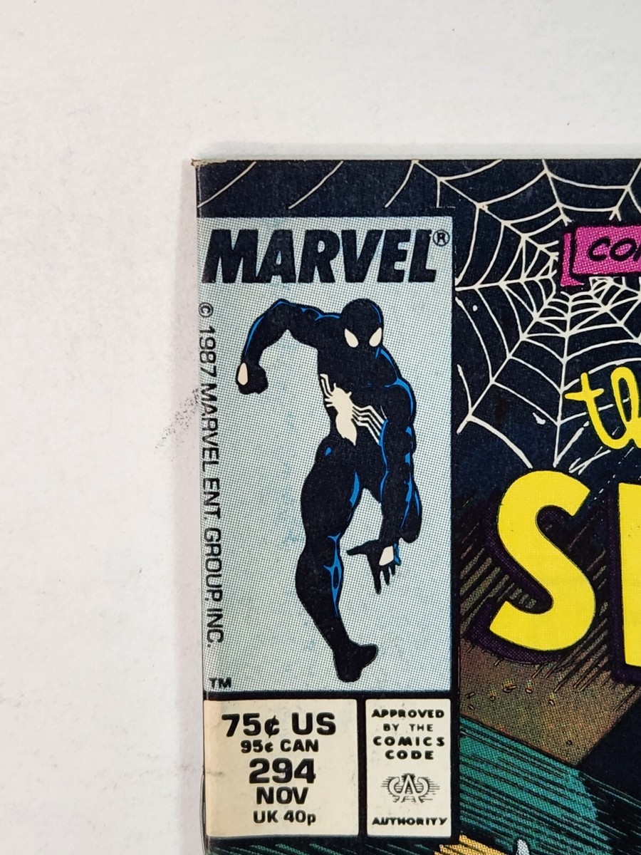 Amazing Spider-Man 294 DIRECT Kraven's Last Hunt Pt 5 Death of