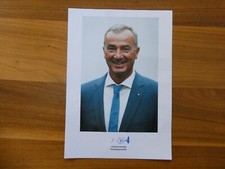 Gerhard Jauernig Autogrammkarte AK Politik Oberbürgermeister Günzburg