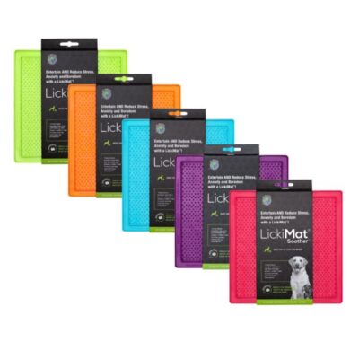 LickiMat Classic Soother Slow Feeding Pet Mat (5 colors to choose from)