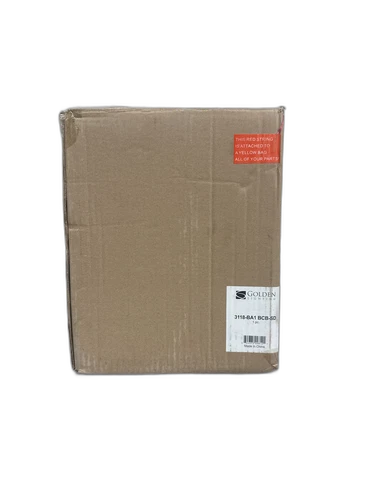 Golden Lighting Hines 1-Light Brushed Champagne Bronze Bath Vanity - Picture 8 of 8