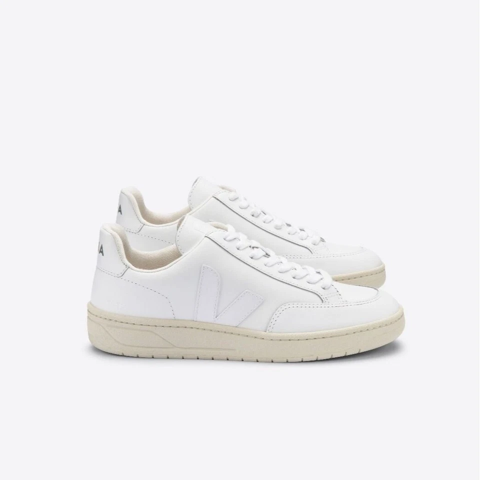 Zapatillas de cuero Veja para hombre y mujer aumentan el grosor de la base Foto 2 de 4