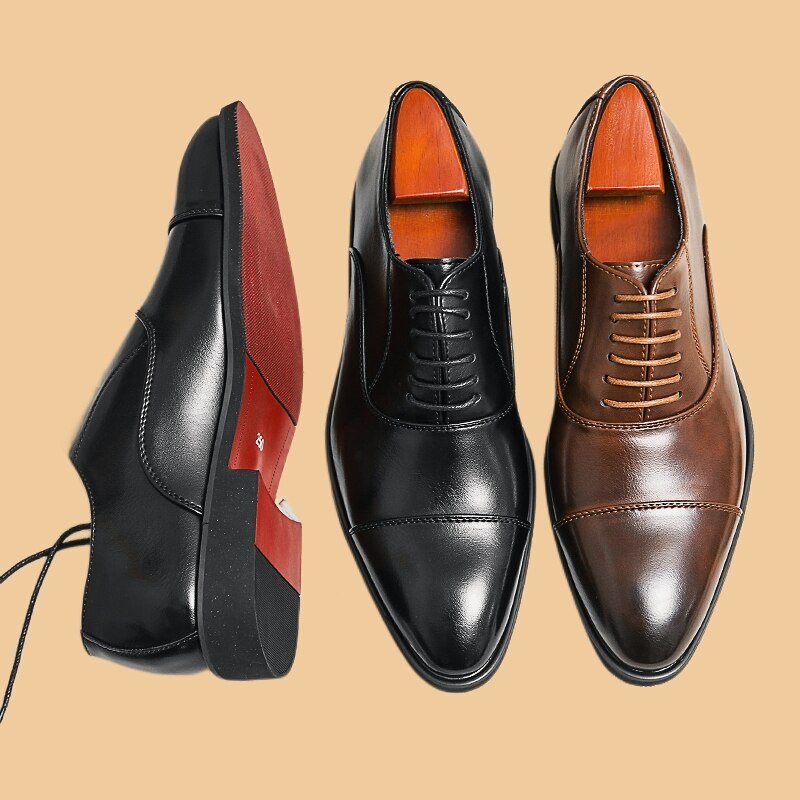 SAOLA Scarpe eleganti da sposa Oxford uomo suola rossa 2023 nuove moda