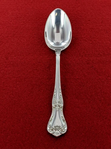 Lunt 1949 Memory Lane Sterling Silver 4 3/8" Demitasse Spoon No Monogram