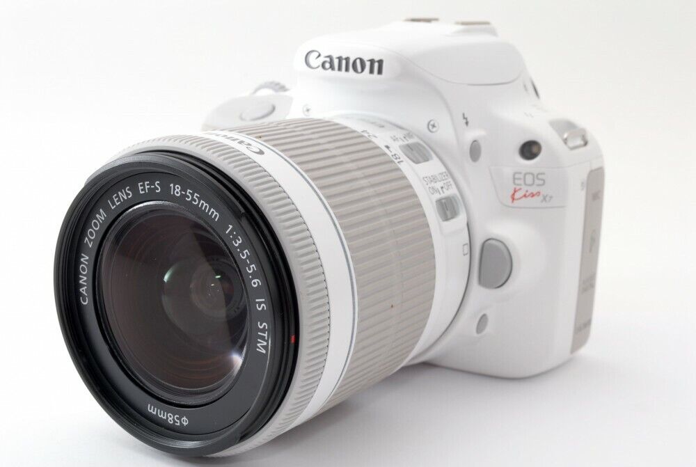 Canon EOS Rebel SLD/Kiss X7 .0MP mm White [Exc+++ w