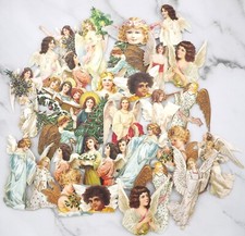 Anna Griffin 30 Pc ANGELIC ANGEL Stickers A1  Religious Easter Christmas Angels