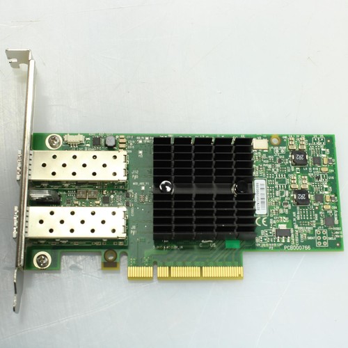 Dell Mellanox CX322A ConnectX-3 Pro 2-Port 10Gbps PCIE Network Card P/N: 019RNV - Afbeelding 2 van 5