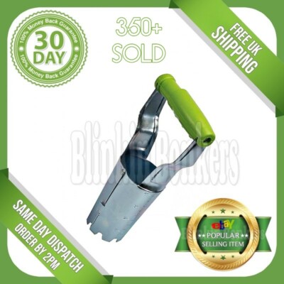 GARDEN FLOWER BULB DEEP PLANTER TOOL HANDHELD EASY PLANTING FOR LARGE