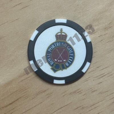 Royal Portrush Golf Club Dunluce - Poker Chip Golf Ball Marker