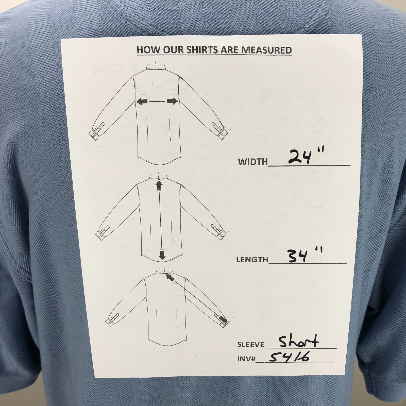 Pendleton XL Solid Blue Short Sleeve Button Front… - image 6