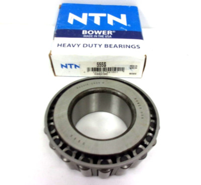 555S NEW NTN BOWER TAPERED ROLLER BEARING CONE 555-S 2.250'' BORE 1.444'' WIDTH