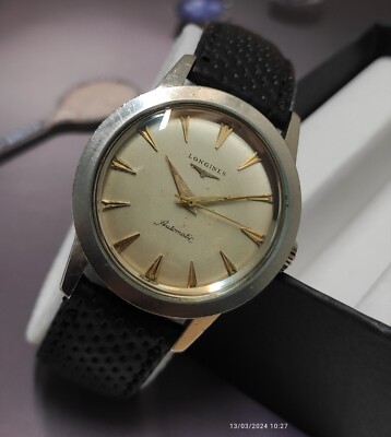 VINTAGE GENT´S LONGINES AUTOMATIC WATCH 19AS MOVEMENT