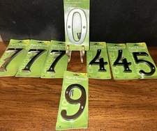 Hy-Ko Aged Bronze Finish 4" House Numbers 8 Numbers To Pick From Factory Sealed