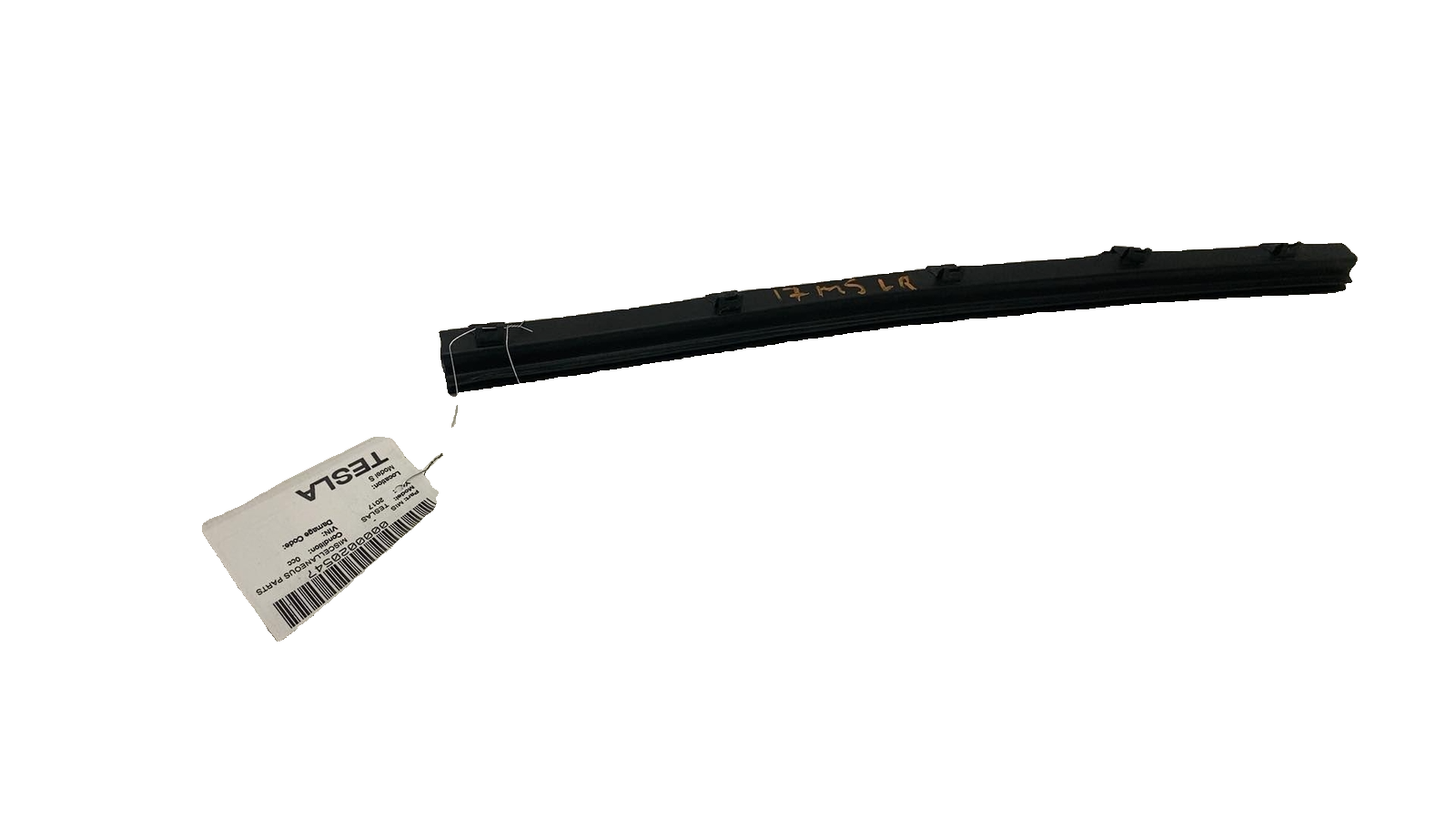 Tesla Model S Rear Left Window Inner Belt Seal 2012-2020