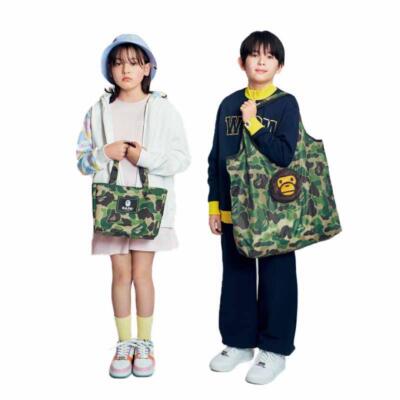 Bape kids A Bathing Ape 2021 Spring Summer Collection Shopping Bag & Eco Bag New