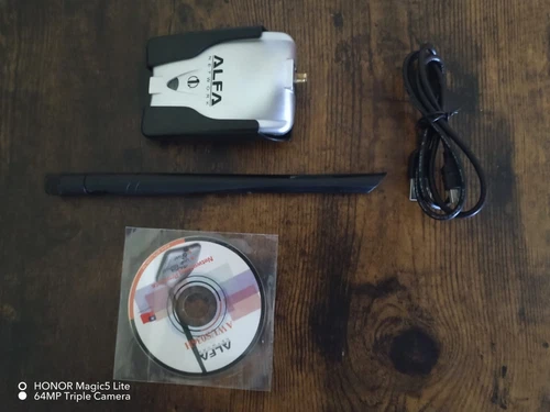 Alfa Awus036h 802.11 b/g Longo Ragio USB Adapater